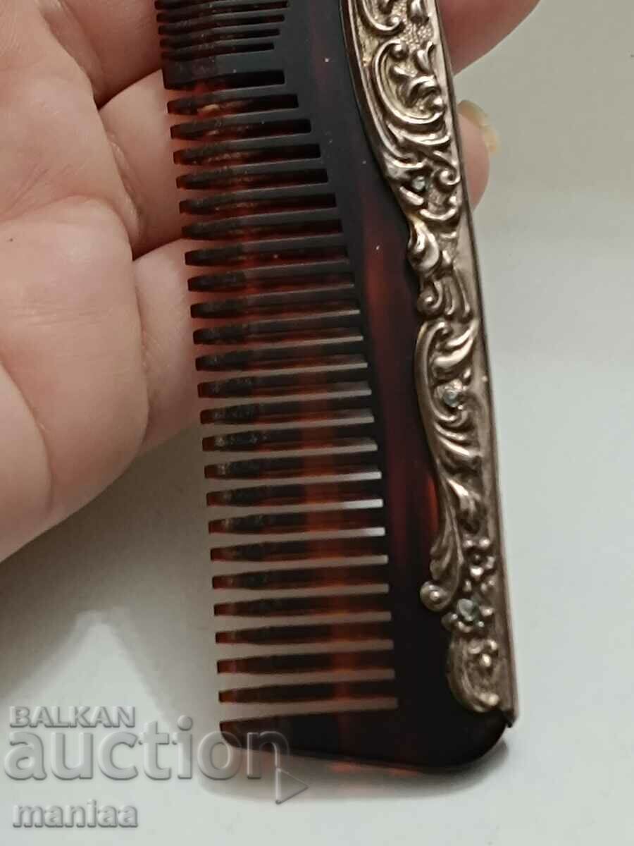 Old English Silver Marked Crest - 5