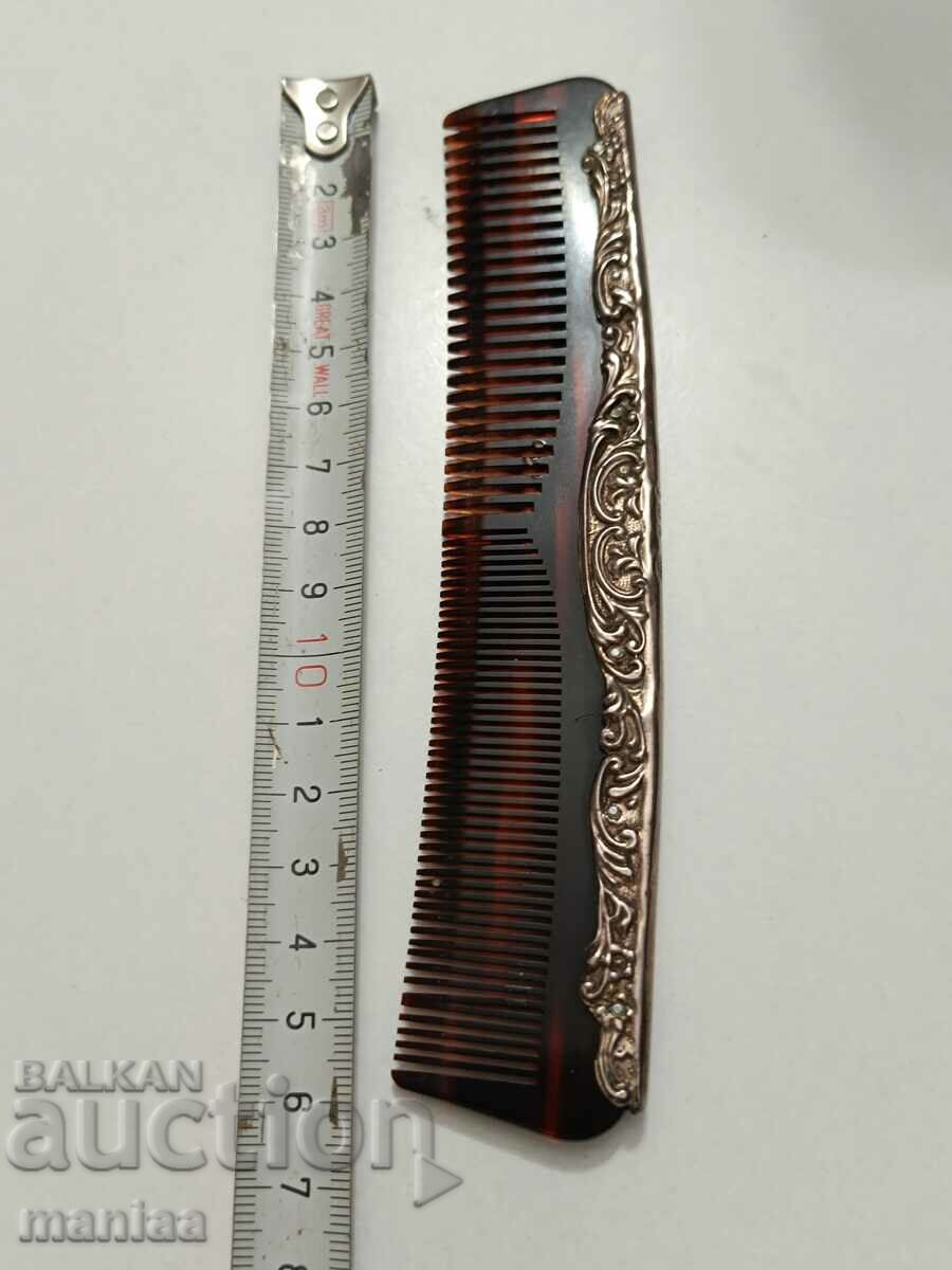 Old English Silver Marked Crest - 7