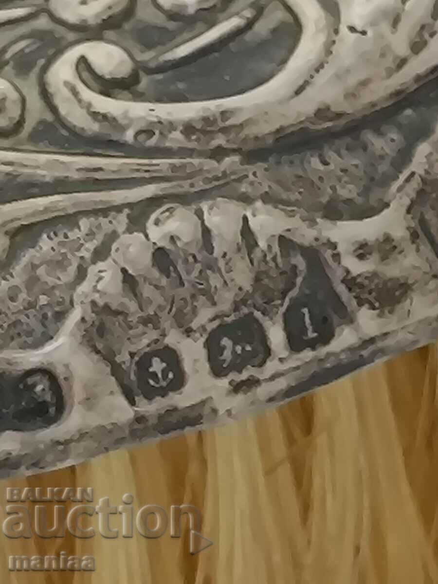 Delivery of Old marked silver English brush 1910 Delivery of Old marked silver English brush 1910