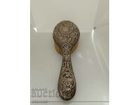 Perie engleză din argint veche marcată 1910