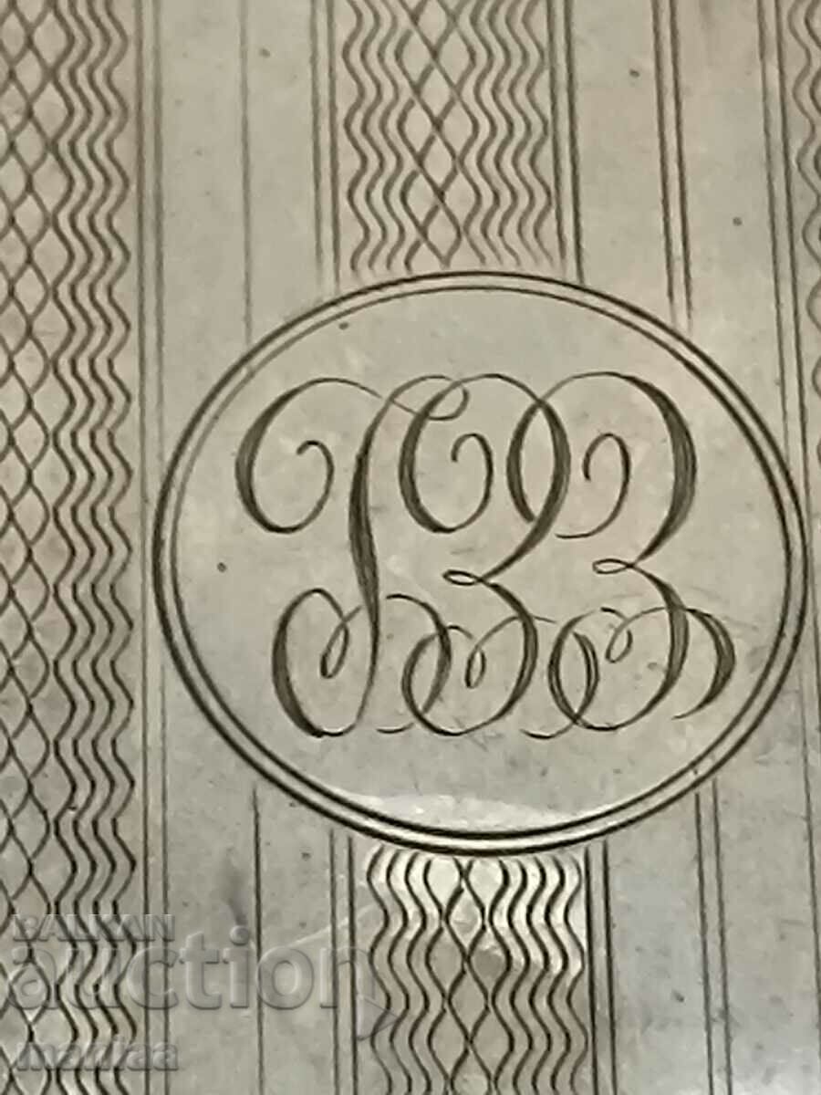 Delivery of Old marked silver English brush 1919