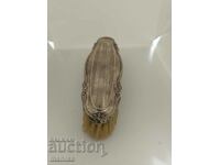 Perie engleză din argint veche marcată 1919