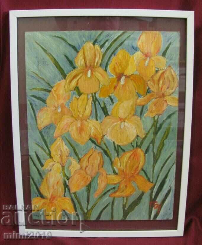 Oil painting and phaser signed - 7 Oil painting and phaser signed - 7