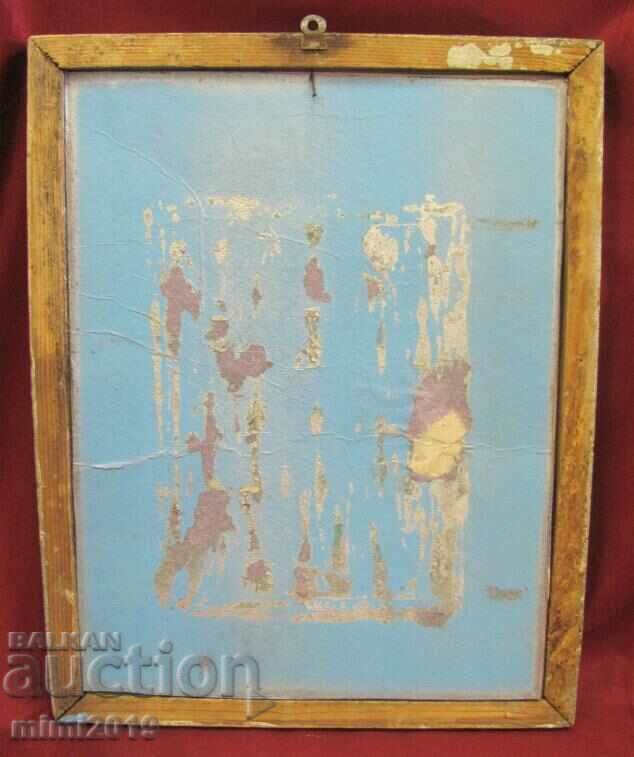 Old Painting oil on cardboard signed 39x30 cm. - 7 Old Painting oil on cardboard signed 39x30 cm. - 7