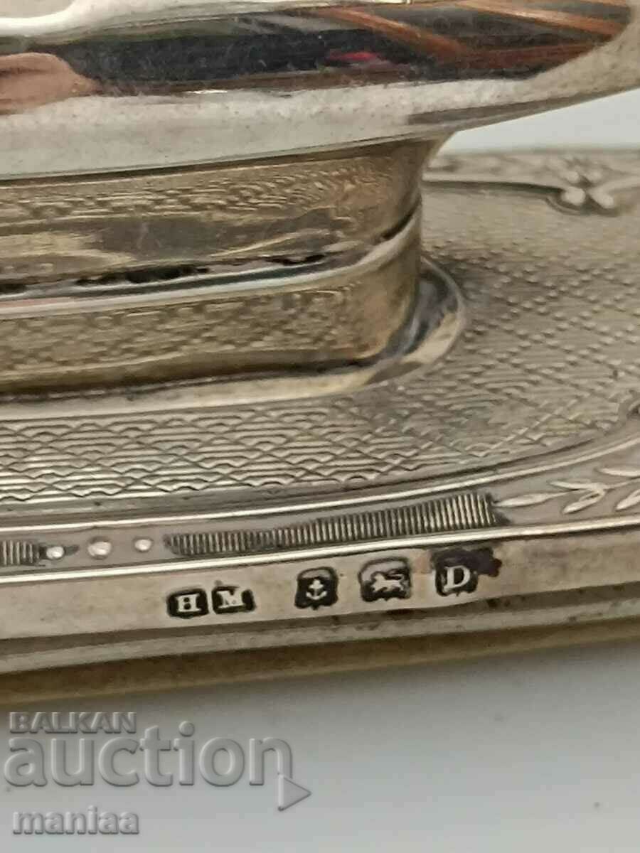 Delivery of Old English silver set 1928