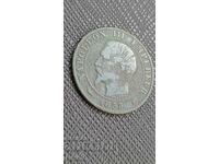 France, 5 centimes 1855