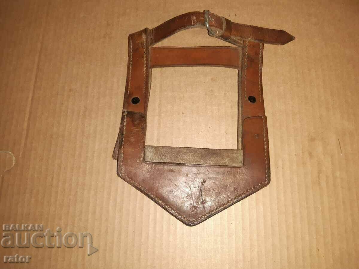 WW1 Soldier's Shovel Carrier, Case, Lopus - Marked