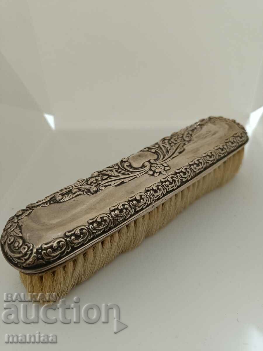 Delivery of Old English Silver Marked Brush 1905 Sheffield