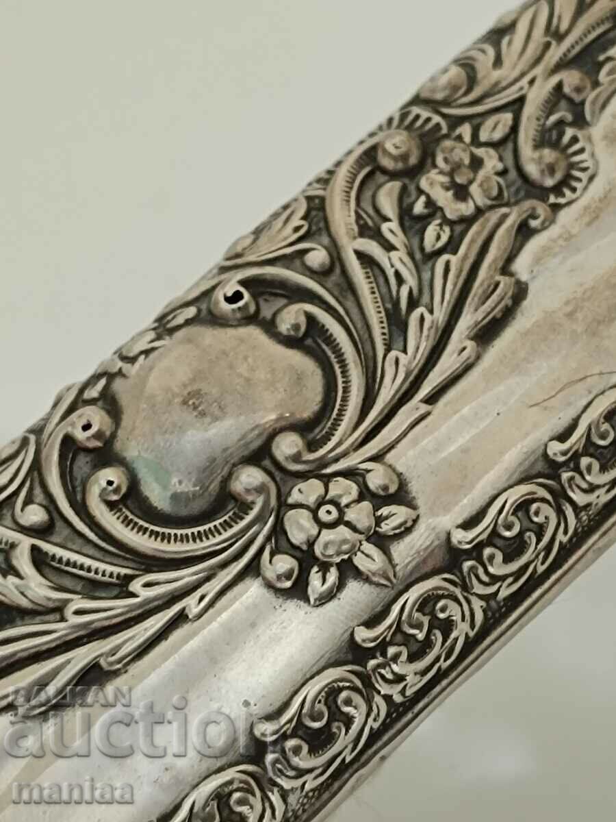 Old English Silver Marked Brush 1905 Sheffield - 6