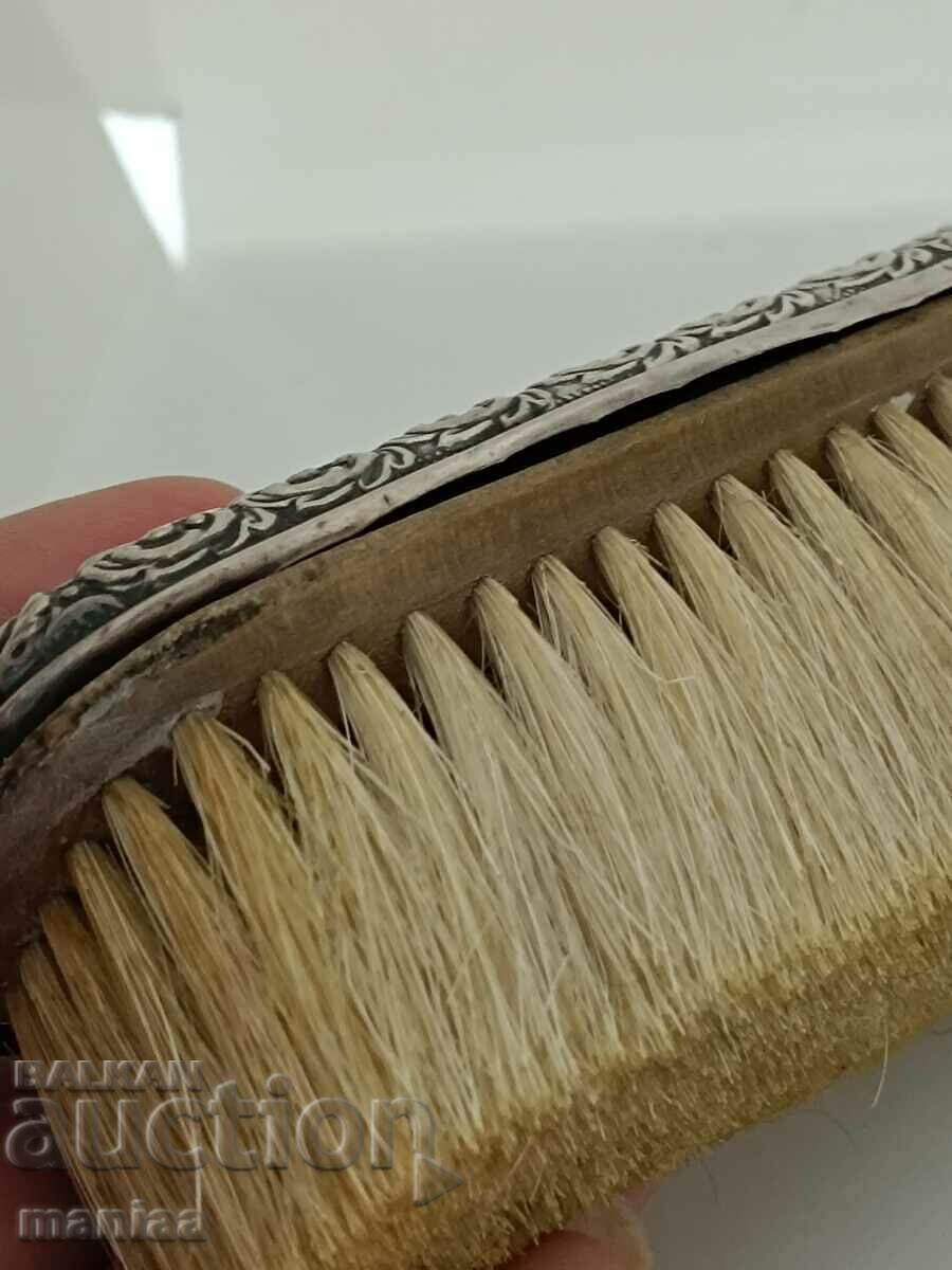 Old English Silver Marked Brush 1905 Sheffield - 7