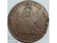 Venice 5 centesimi 1849 Italy 24mm copper