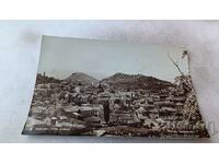 Carte poștală Plovdiv Vedere generală Gr. Paștele 1935