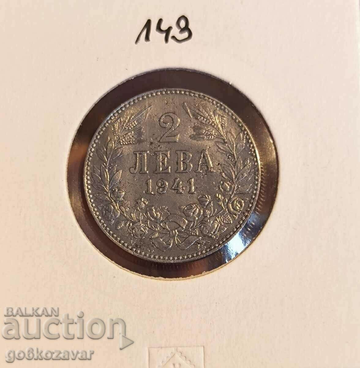 Bulgaria 2 leva 1941 iron! Rare! - 5 Bulgaria 2 leva 1941 iron! Rare! - 5