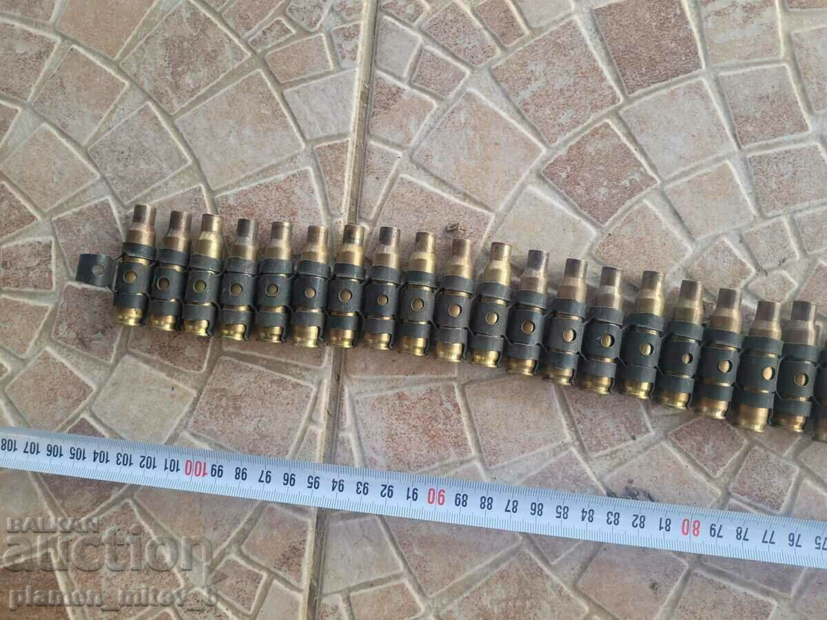 machine gun belt, cartridges, casings with price 130.00 BGN | € 66.47 machine gun belt, cartridges, casings with price 130.00 BGN | € 66.47
