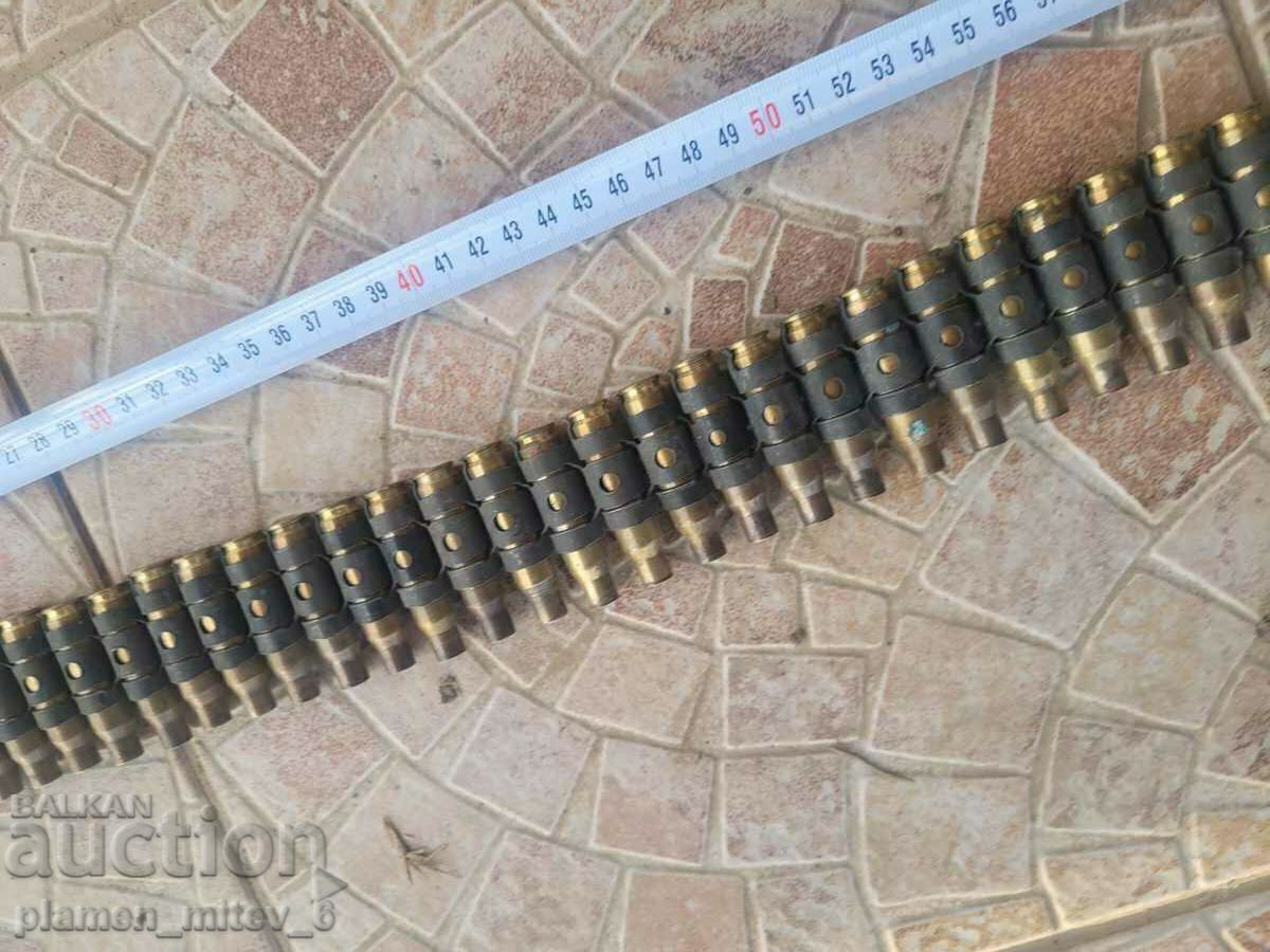 Auction machine gun belt, cartridges, casings Auction machine gun belt, cartridges, casings