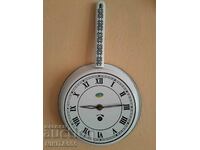 Old enameled wall clock - Pan