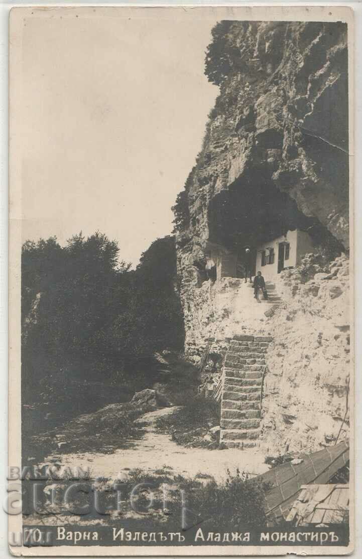 Varna, view of Aladzha Monastery, 1931