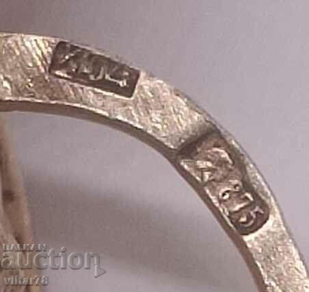 Delivery of Old Russian silver earrings Delivery of Old Russian silver earrings