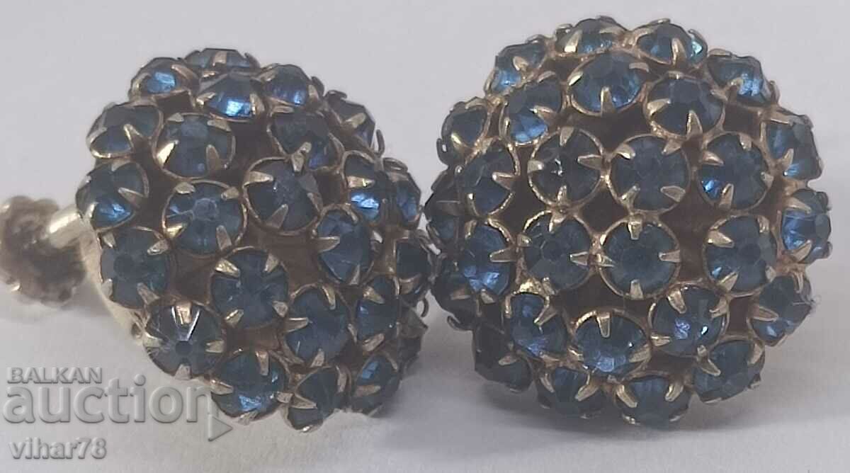 Old Russian silver earrings - 6 Old Russian silver earrings - 6