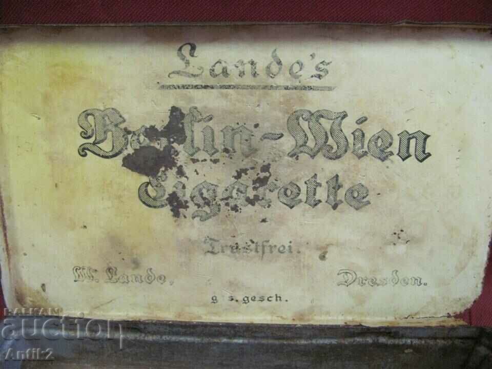 Delivery of 1915 Metal Cigarette Box - Kaiser Wilhelm Germany