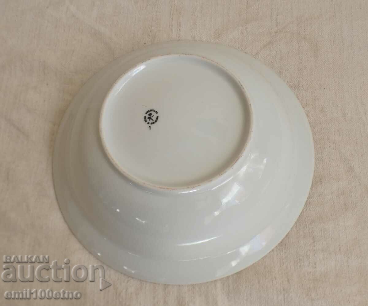 Delivery of Bowl fruit bowl salad bowl old Bulgarian porcelain Kitka NP Delivery of Bowl fruit bowl salad bowl old Bulgarian porcelain Kitka NP