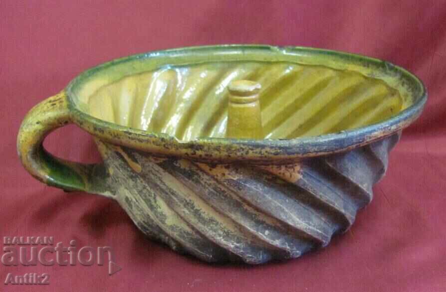 19th century Ceramic Cupcake Pan with price 125.00 BGN | € 63.91 19th century Ceramic Cupcake Pan with price 125.00 BGN | € 63.91