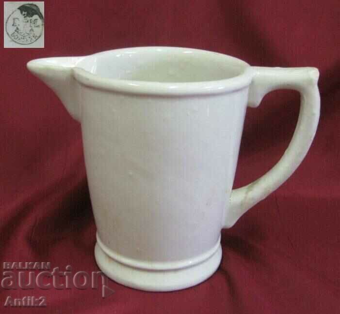 Vintich Porcelain Sconce, Cup, Jug - Bononia