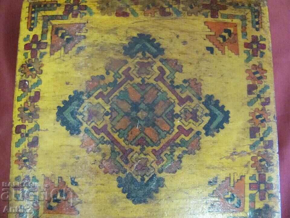 19th Century Wooden Antique Jewelry Box Hand Painted with price 21.00 BGN | € 10.74