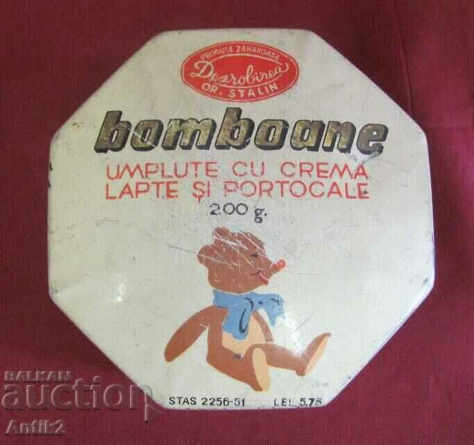 Μεταλλικό κουτί Vintich για παιδικά ζαχαρωτά με τιμή 25.00 BGN | € 12.78 Μεταλλικό κουτί Vintich για παιδικά ζαχαρωτά με τιμή 25.00 BGN | € 12.78