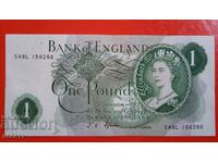 Banknote 1 pound England