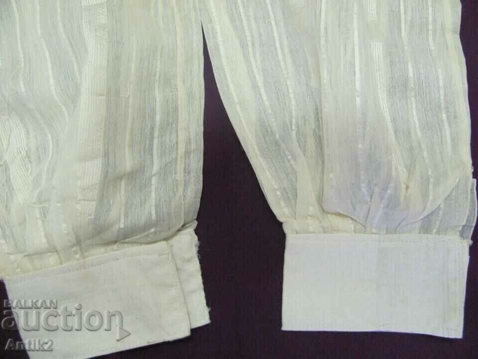 Delivery of 19th Century Silk Fringe Folk Shirt Sleeves 2 pcs. Delivery of 19th Century Silk Fringe Folk Shirt Sleeves 2 pcs.