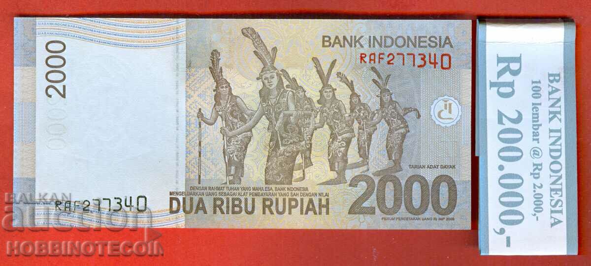 INDONEZIA INDONEZIA 2000 ediţia 2009 BANDEROL UNC