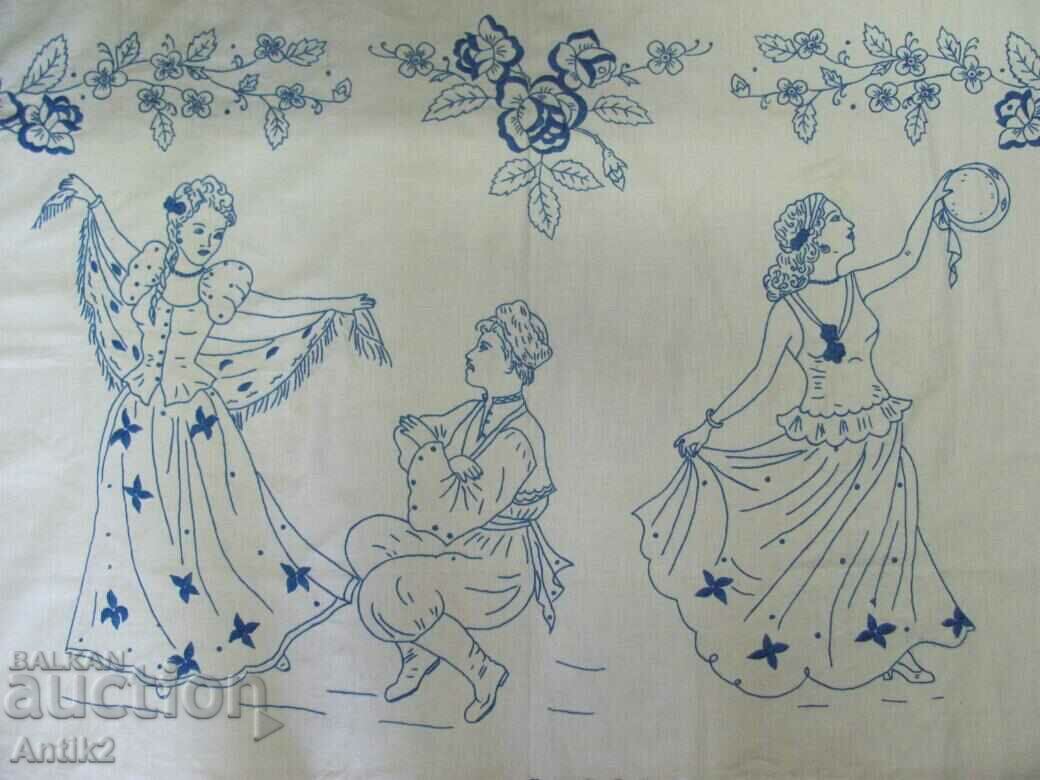 Auction Antique Rug Hand Embroidery Auction Antique Rug Hand Embroidery