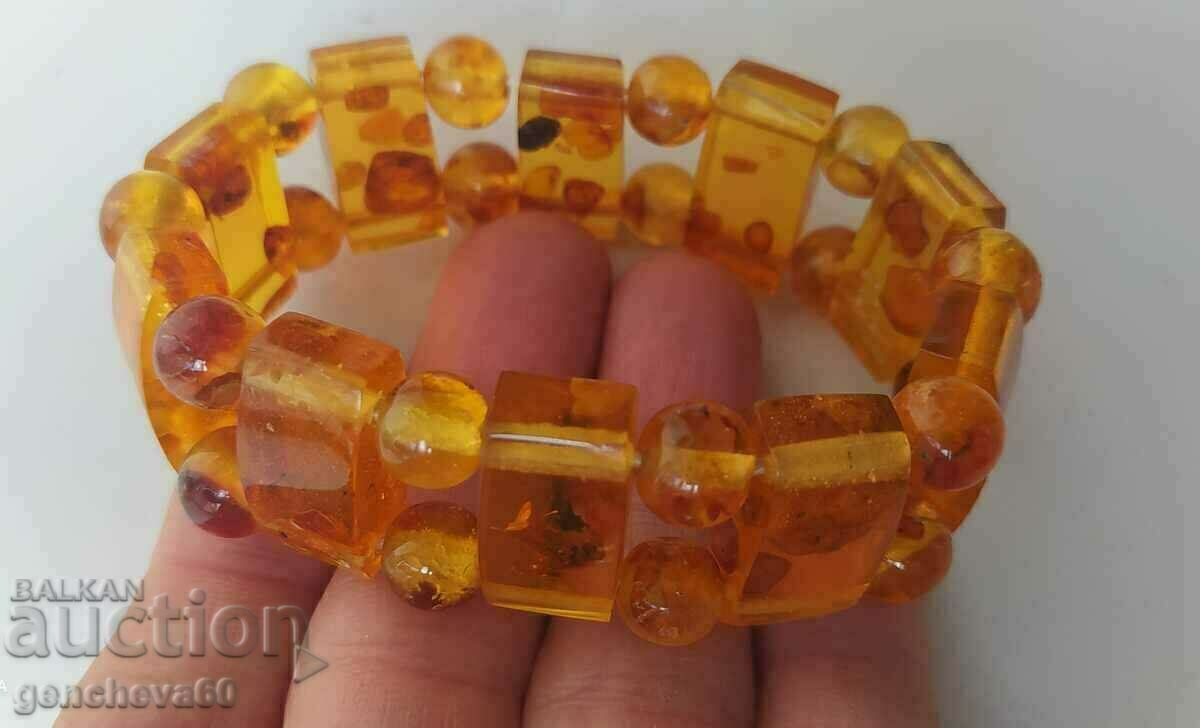 Necklace made of natural Baltic amber with price 130.00 BGN | € 66.47 Necklace made of natural Baltic amber with price 130.00 BGN | € 66.47