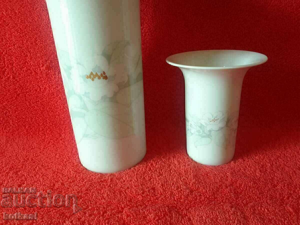Old Large Malacca Porcelain Vases signed Rosenthal with price 235.50 BGN | € 120.41 Old Large Malacca Porcelain Vases signed Rosenthal with price 235.50 BGN | € 120.41