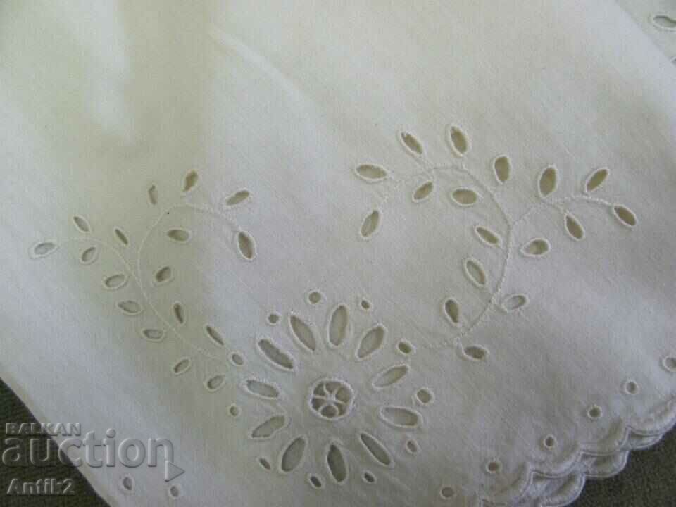 Delivery of 19th Century Victorian Style Lingerie Cutout Embroidery