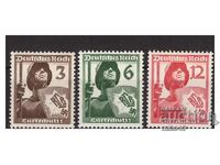 Γερμανία Ράιχ 1937 Michel No 643-5 15,00 €