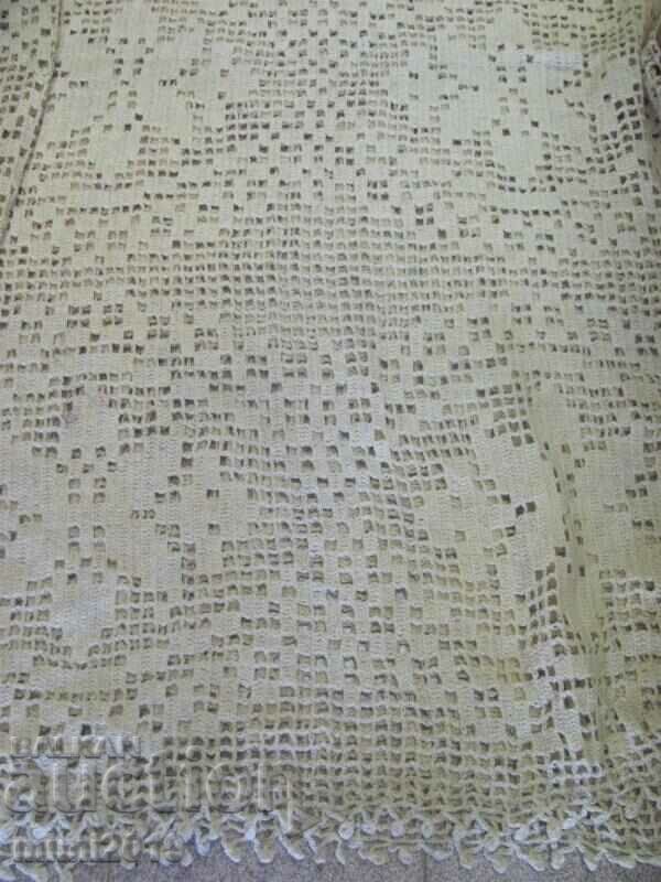 Auction  Antique Large Woolen Bedspread 2.40x2.00m.