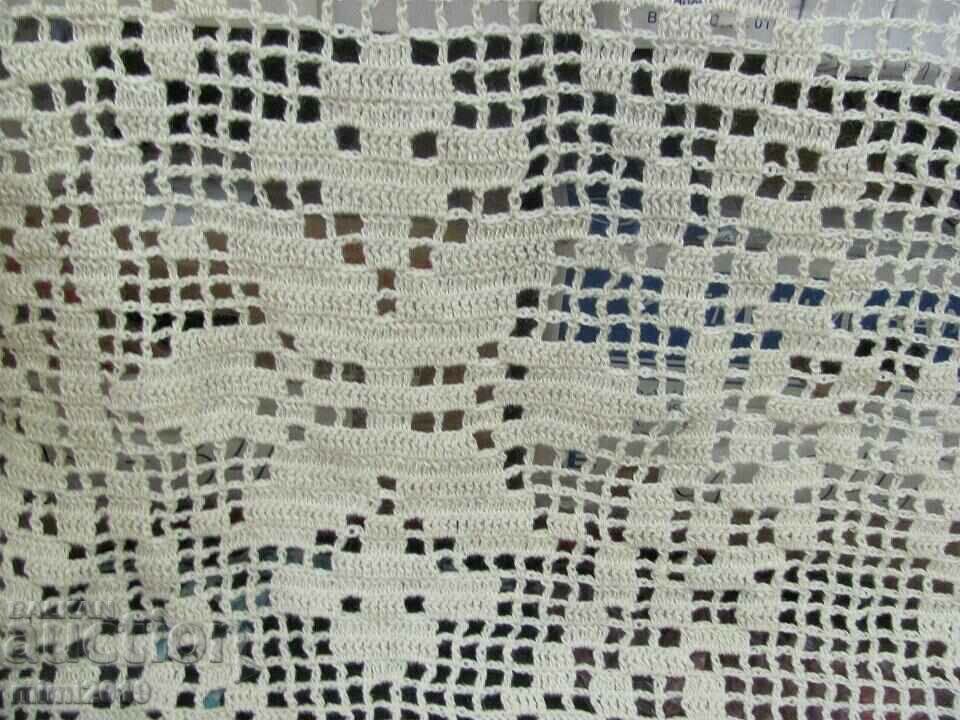 Antique Large Woolen Bedspread 2.40x2.00m. - 5