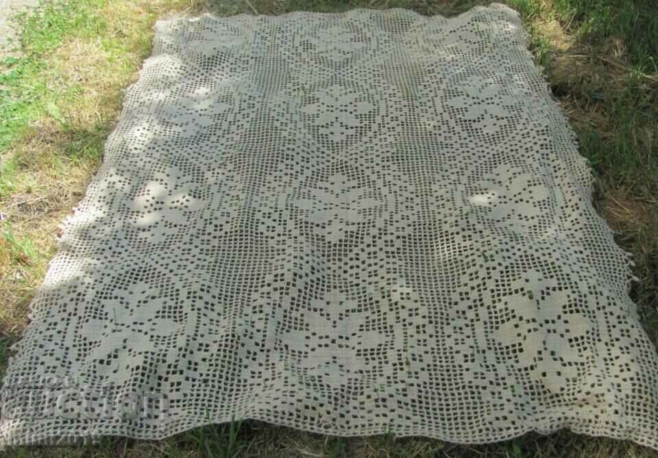 Antique Large Woolen Bedspread 2.40x2.00m.