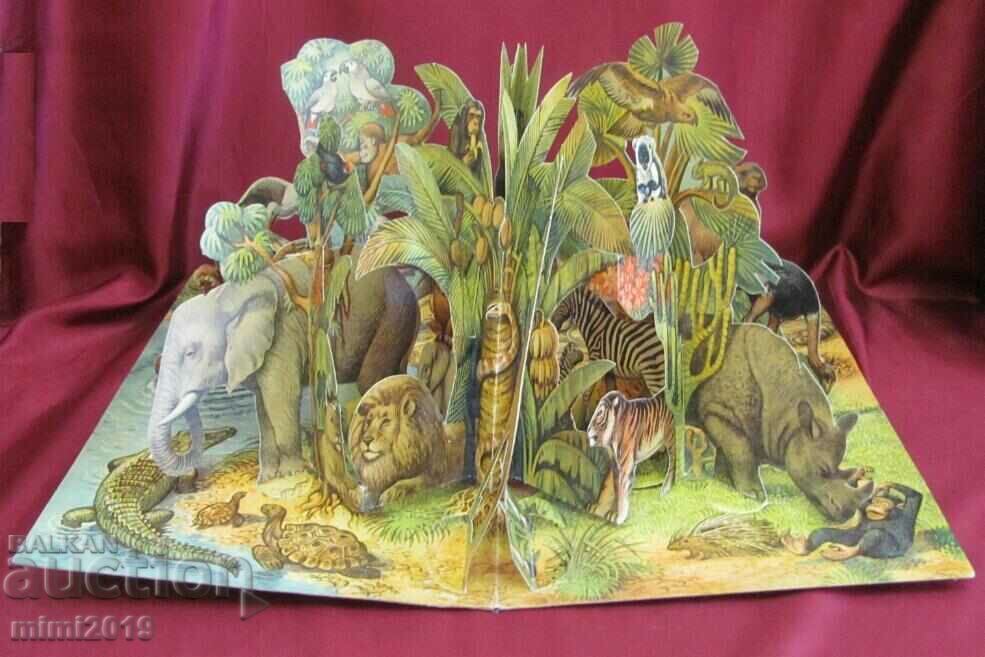 Vintich Children's Book Kubasta - Jungle 3D with price 175.00 BGN | € 89.48