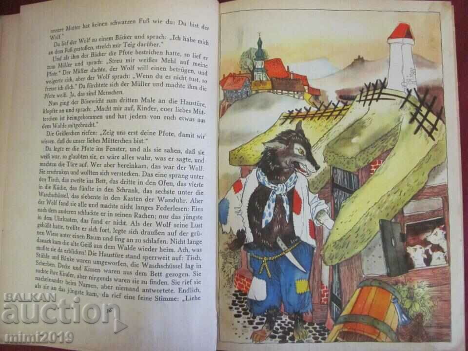 Auction 1958 Children's Book Brothers Grimm Germany Auction 1958 Children's Book Brothers Grimm Germany