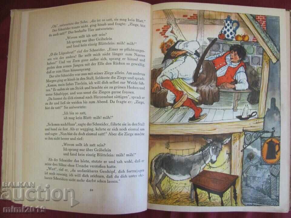 1958 Children's Book Brothers Grimm Germany - 6 1958 Children's Book Brothers Grimm Germany - 6