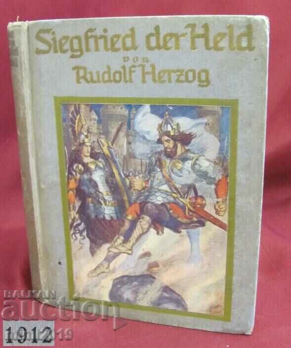 1912. Παλαιό παιδικό βιβλίο Γερμανία