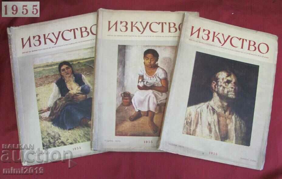 1955 Art magazine 3 nos. - 7