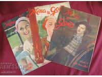 40 de reviste Vintich - Femeie și acasă din 1937-1938-1940. 3 buc.