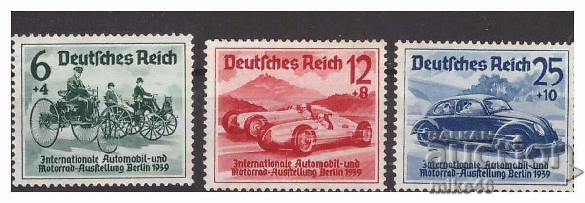 Germany Reich 1939 Michel No. 686-8 EUR 110.00