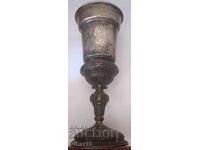 Old silver cup-first place revolver shooting