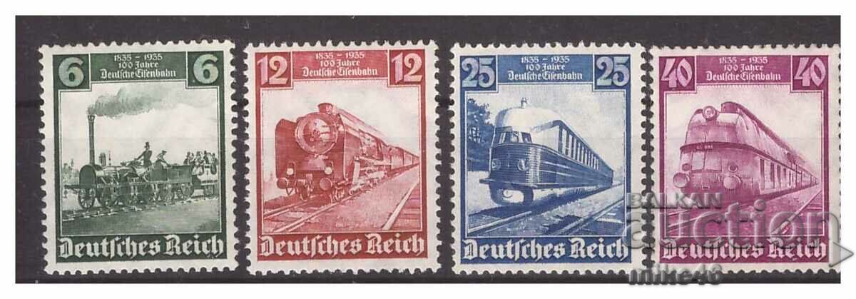 Germany Reich 1935 Michel No. 580-3 EUR 130.00