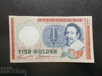 Olanda, 10 guldeni, 1953
